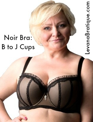 Our New Noir Bra: Sexy AND Supportive, Levana Bratique