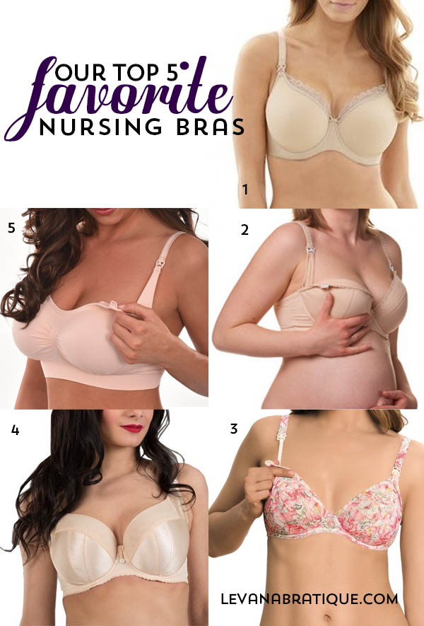 Our Top 5 Favorite Nursing Bras Levana Bratique bras in every shape